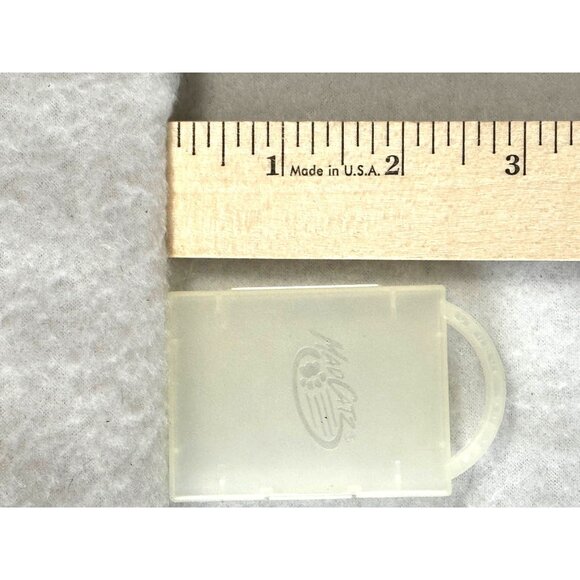 Nintendo Game Cube Mad Catz Card Case Only Clear - Picture 3 of 4